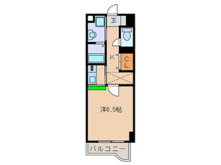 ベルアンジュ愛宕の物件間取画像